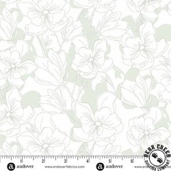 Andover Fabrics Colored Me Whispered Magnolia Veil Sage Green