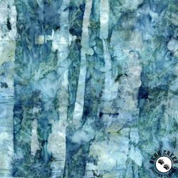 Riley Blake Designs Expressions Batiks Yourself Abstract Lagoon Beach