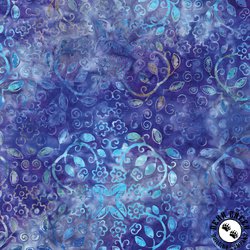 Riley Blake Designs Expression Batiks Chalk and Charcoal Purple Outburst