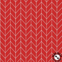 Maywood Studio Kimberbell Basics Chevron Red Maywood Studio Kimberbell Basics Chevron Red