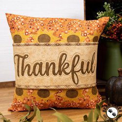 Wrapped with Words Pillow Wrap Kit - THANKFUL