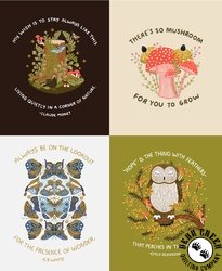 Moda Night Owl Panel Multi