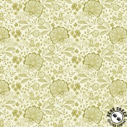 P&B Textiles Elizabeth 108 Inch Wide Backing Fabric Jacobean Allover Green P&B Textiles Elizabeth 108 Inch Wide Backing Fabric Jacobean Allover Green