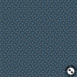 Windham Fabrics Oxford Flower Drops Blue