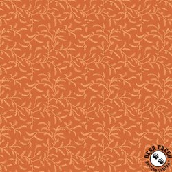Andover Fabrics Autumn Woods Wildfern Orange Yam