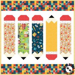 Love Teach Inspire Pencil Free Quilt Pattern
