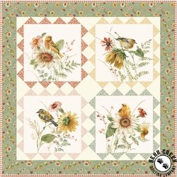 Sunflower Whispers Free Quilt Pattern