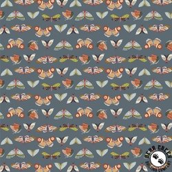 Windham Fabrics Under the Canopy Moonlit Moths Slate Windham Fabrics Under the Canopy Moonlit Moths Slate