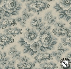 Maywood Studio Dark and Stormy Large Floral Cream