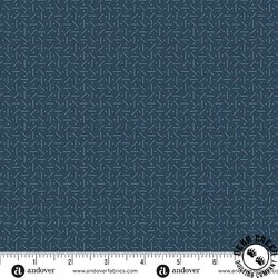 Andover Fabrics Itsy Bits Scatter Blue