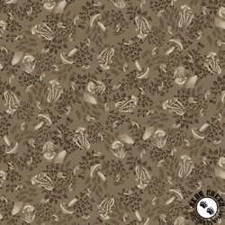 Studio E Fabrics Ashdown Forest Mushroom Toss Mushroom Studio E Fabrics Ashdown Forest Mushroom Toss Mushroom