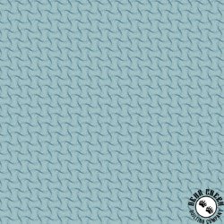 Andover Fabrics Sewing Bird Ribbon Weave Denim
