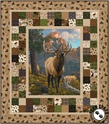 Majestic in Nature Grand Elk Today Free Quilt Pattern