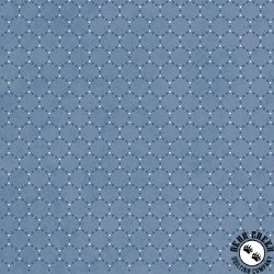 Maywood Studio Patchwork Blue Geometric Blue