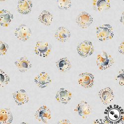 QT Fabrics Poultry in Motion Chicks Gray QT Fabrics Poultry in Motion Chicks Gray