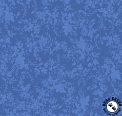 Maywood Studio Blue Belle Leaves Blue