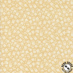 Moda Dainty Meadow Tossed Petals Buttercup