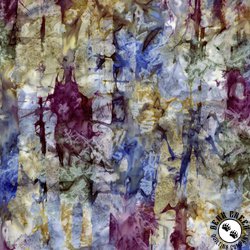 Riley Blake Designs Expressions Batiks Yourself Abstract Vineyard