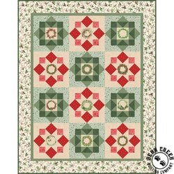 Winter Wreath Charming Stars Free Quilt Pattern