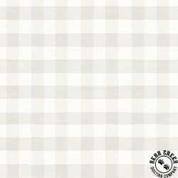 P&B Textiles Farm View Soft Plaid Ecru/White