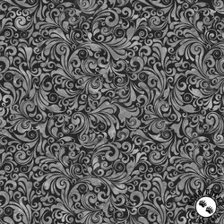 In The Beginning Fabrics Prism II Swirls Black