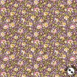 Maywood Studio Grand Entrance Packed Floral Maroon