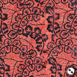 Anthology Fabrics Misty Rose Baliscapes Batik Vines Rose