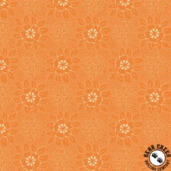 P&B Textiles Koi Pond Set Flower Geo Orange