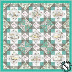 Roam Sweet Home Cozy Camping Free Quilt Pattern by Maywood Studio