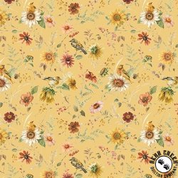 Riley Blake Designs Sunflower Whispers Prairie Yellow