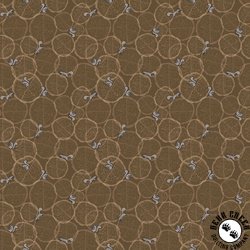 Clothworks Bear Camp Trail Woodpile Dark Taupe