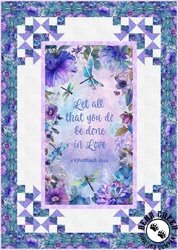 Dragonfly Mist In Love Free Quilt Pattern