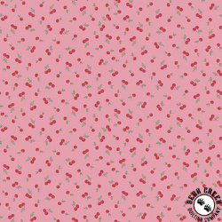 Andover Fabrics Afternoon Tea Cherry Crush Pink