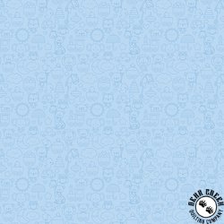 Riley Blake Designs Special Delivery Tonal Blue Riley Blake Designs Special Delivery Tonal Blue