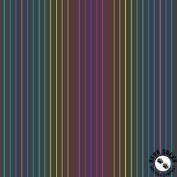 Andover Fabrics Color Wheel Spectrum Stripe Night Andover Fabrics Color Wheel Spectrum Stripe Night