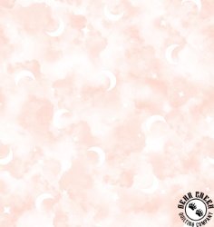 Maywood Studio Honey Bunny Clouds and Moons Light Pink