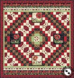 Harlequin Poppies Free Quilt Pattern