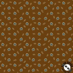 Andover Fabrics Carolina Acorn Leaf Brown Andover Fabrics Carolina Acorn Leaf Brown