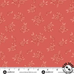 Andover Fabrics Colored Me Whispered Rosy Haze Burnt Orange