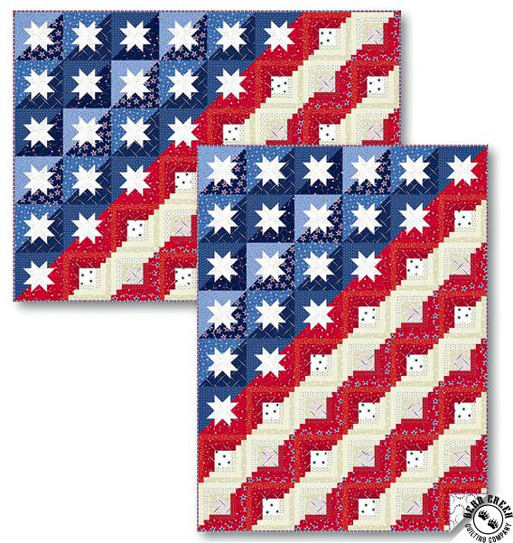 Stars and Stripes Patriotic Quilt Pattern - Confessions of a Homeschooler