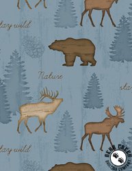 Wilmington Prints Wildlife Trail Scenic Blue