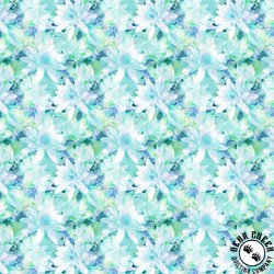 P&B Textiles Translucence 108 Inch Wide Backing Fabric Blue/Green