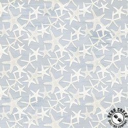 P&B Textiles Sea Whispers Star Fish Allover Light Blue P&B Textiles Sea Whispers Star Fish Allover Light Blue
