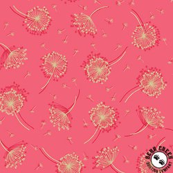 Andover Fabrics Luxe Seed Heads Pink