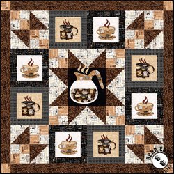 Coffee Connoisseur Cup of Joe Free Quilt Pattern Coffee Connoisseur Cup of Joe Free Quilt Pattern