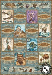 Wilderness Expressions - Wildlife Preserve Free Quilt Pattern by Robert Kaufman Fabrics Wilderness Expressions - Wildlife Preserve Free Quilt Pattern by Robert Kaufman Fabrics