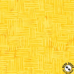 Anthology Fabrics Quilt Essentials 7 Splendor Batiks Weave Yellow