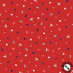 Maywood Studio Kimberbell Star Spangled Beauty Teeny Tinys Red Maywood Studio Kimberbell Star Spangled Beauty Teeny Tinys Red