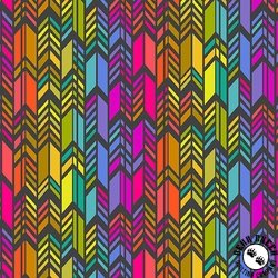 Andover Fabrics Color Wheel Spectrum Feathers Night Andover Fabrics Color Wheel Spectrum Feathers Night