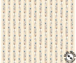 QT Fabrics Poultry in Motion Floral Scroll Decorative Strip Cream QT Fabrics Poultry in Motion Floral Scroll Decorative Strip Cream